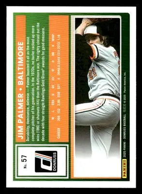 2025 Donruss #57 Jim Palmer Holo - Baseball Card Single