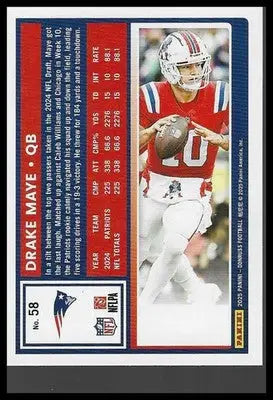2025 Donruss #58 Drake Maye