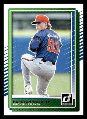 2025 Donruss #58 Hurston Waldrep - Baseball Card Single