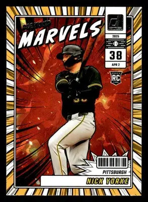 2025 Donruss #6 Nick Yorke Marvels - Baseball Card Single