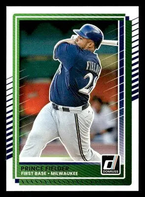 2025 Donruss #62 Prince Fielder - Baseball Card Single