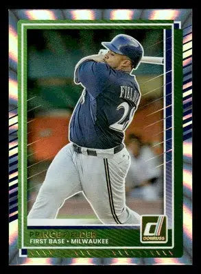2025 Donruss #62 Prince Fielder Laser - Baseball Card Single