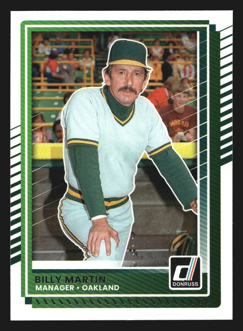 2025 Donruss #68 Billy Martin Oakland Athletics - Baseball Card Single