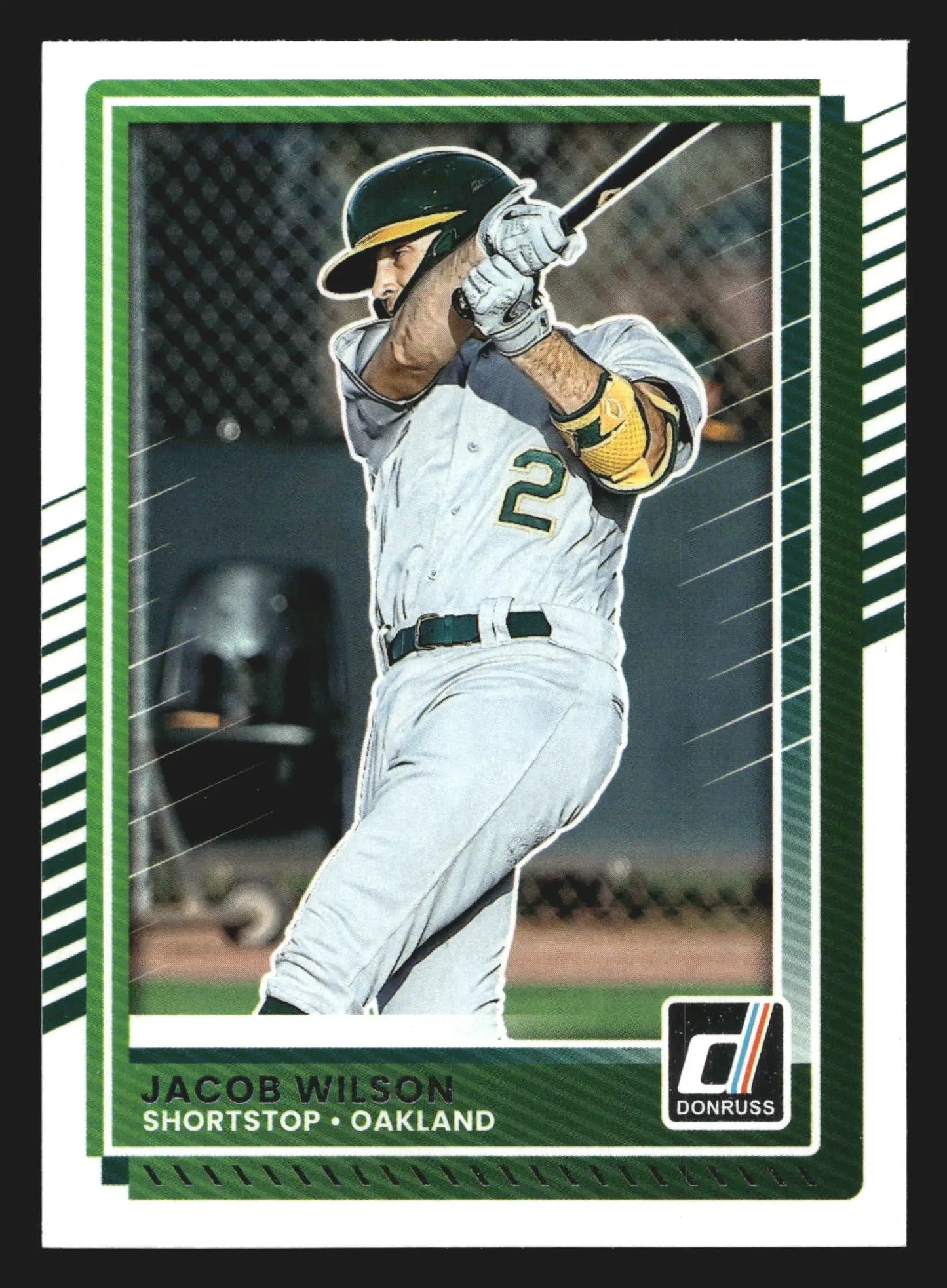 2025 Donruss #76 Jacob Wilson Oakland Athletics - Baseball Card Single