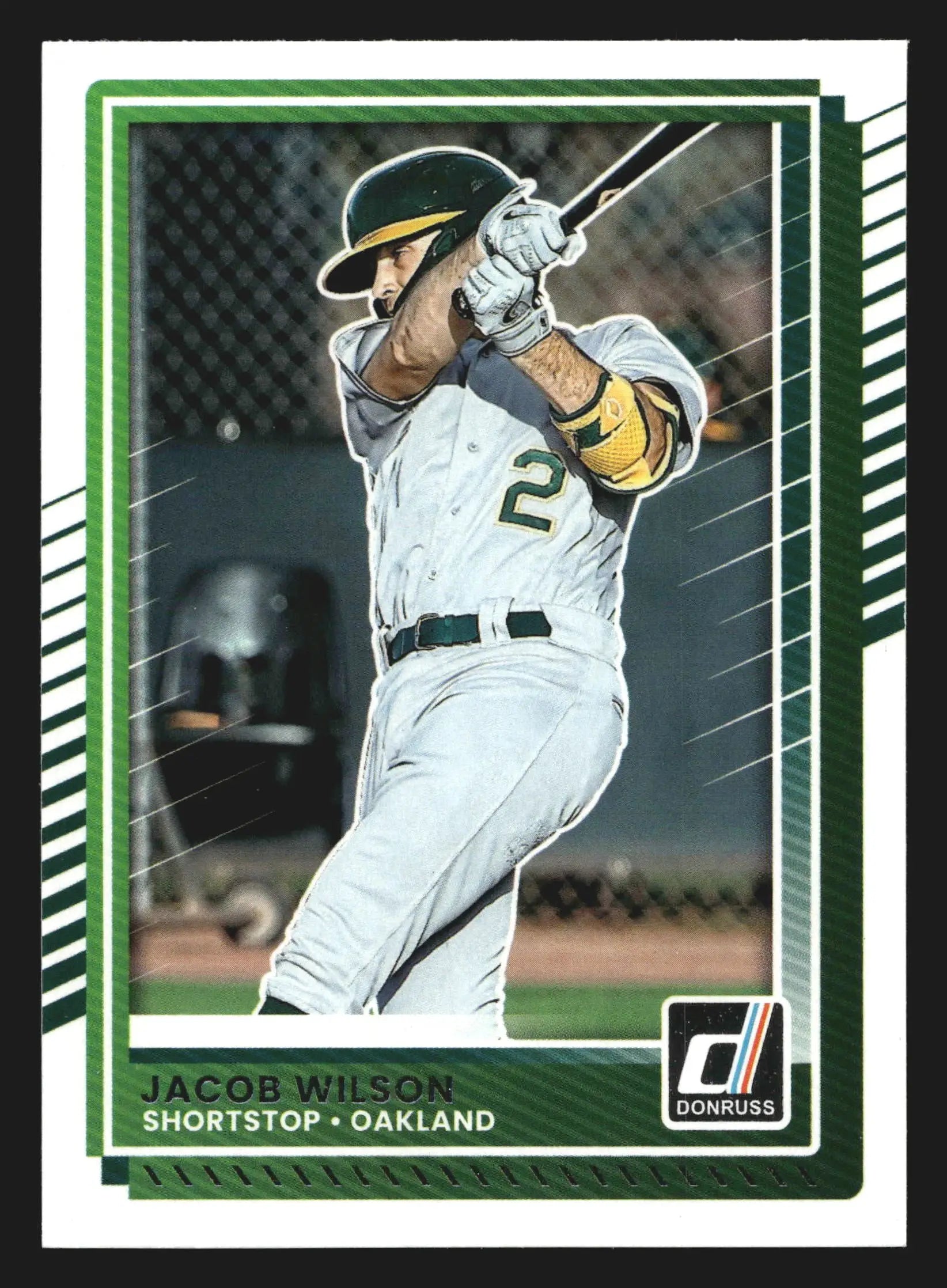 2025 Donruss #76 Jacob Wilson Oakland Athletics - Baseball Card Single