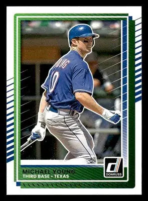 2025 Donruss #89 Michael Young - Baseball Card Single