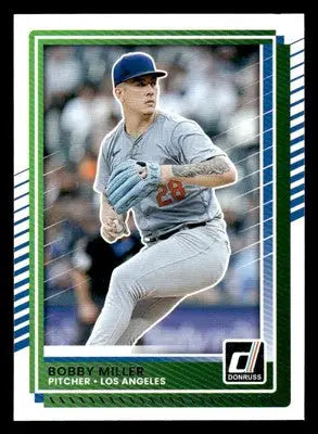 2025 Donruss #91 Bobby Miller - Baseball Card Single