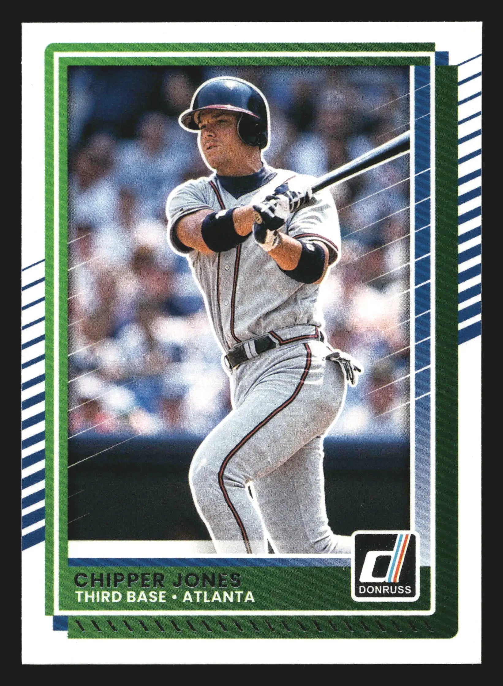 2025 Donruss #92 Chipper Jones Atlanta HOF