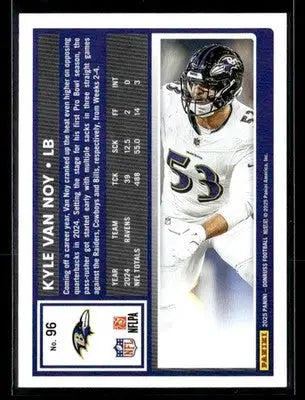 2025 Donruss #96 Kyle Van Noy - Football Card Single