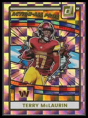 2025 Donruss #AAP-TMC Terry McLaurin Action-All Pros