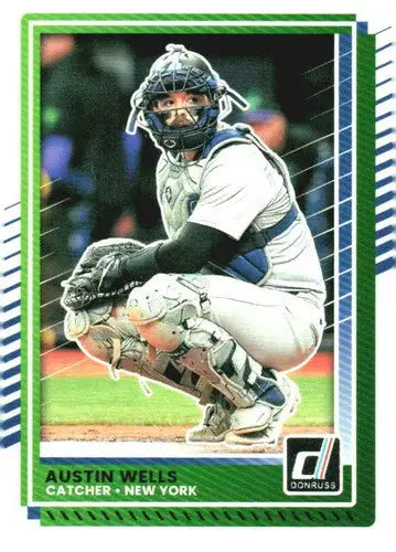 2025 Donruss Base #35 Austin Wells NM-MT Yankees ID:79025 - Baseball Card Single