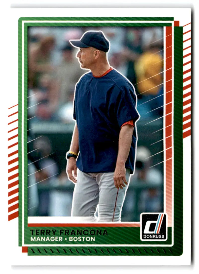 2025 Donruss Base #38 Terry Francona NM-MT Red Sox ID:78520 - Baseball Card Single