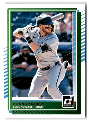 2025 Donruss Base #39 Connor Norby NM-MT Marlins ID:78521 - Baseball Card Single