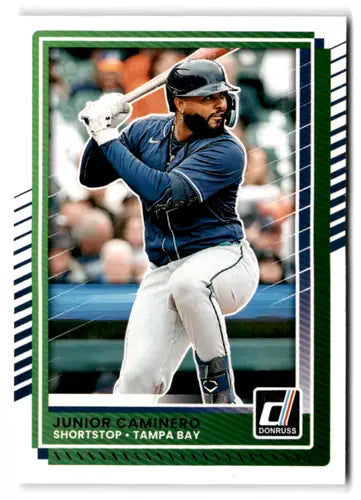 2025 Donruss Base #40 Junior Caminero NM-MT Rays ID:78522 - Baseball Card Single