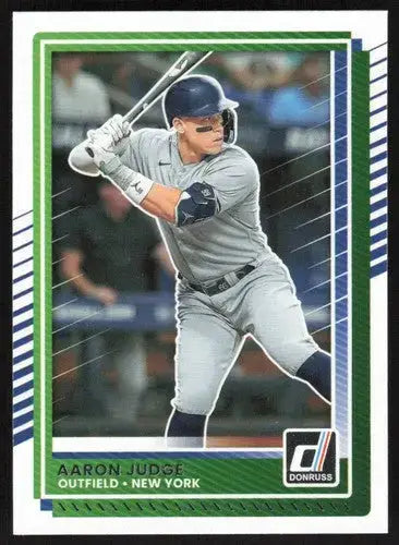 2025 Donruss Base #50 Aaron Judge NM-MT Yankees ID:79030 - Baseball Card Single