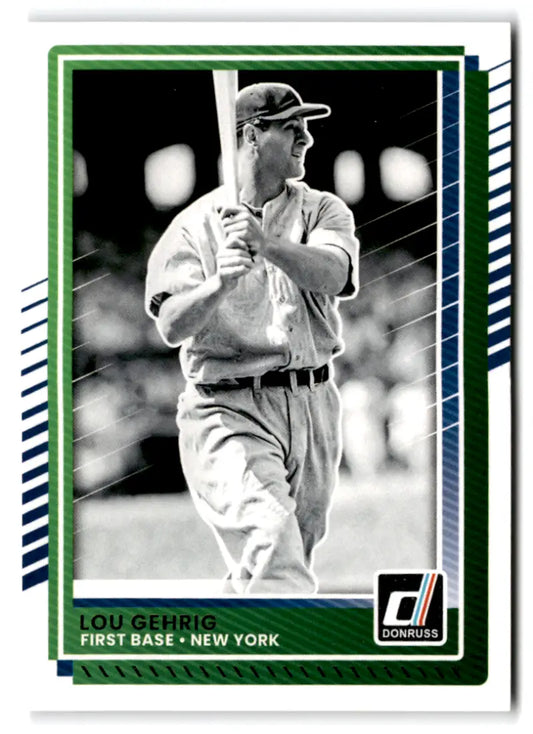 2025 Donruss Base #55 Lou Gehrig NM-MT Yankees ID:78529 - Baseball Card Single