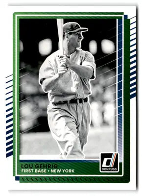 2025 Donruss Base #55 Lou Gehrig NM-MT Yankees ID:78529 - Baseball Card Single