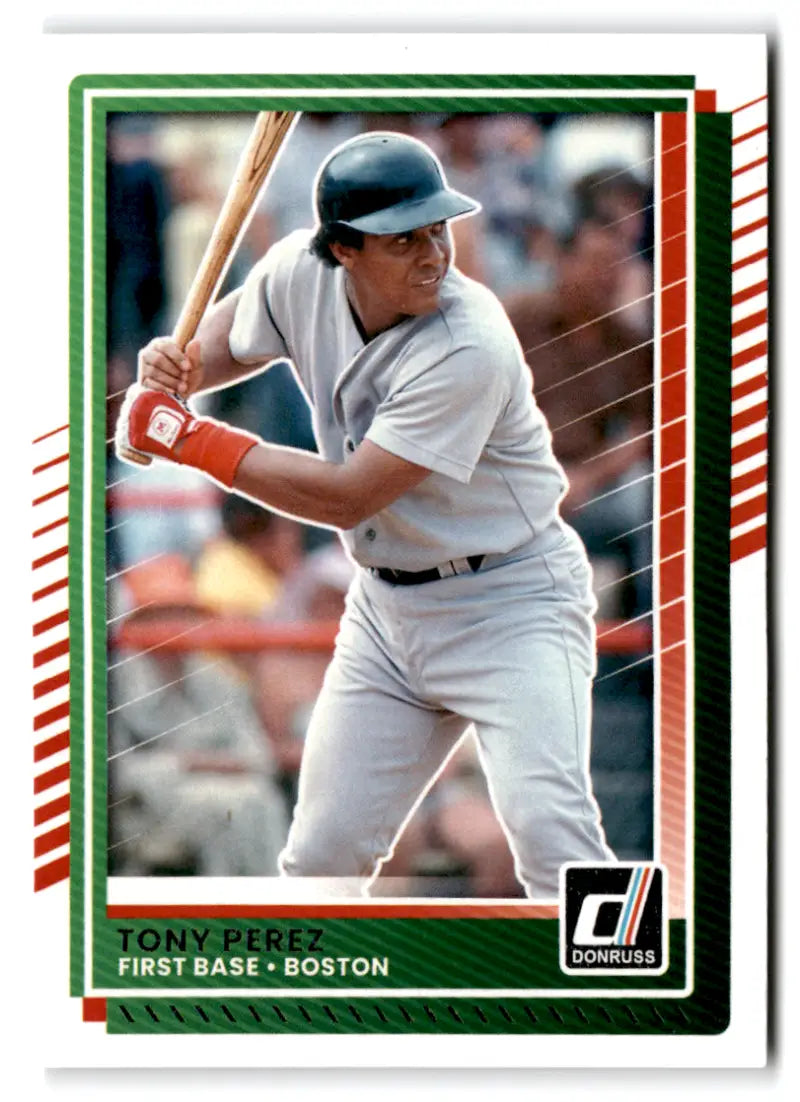 2025 Donruss Base #56 Tony Perez NM-MT Red Sox ID:78530 - Baseball Card Single