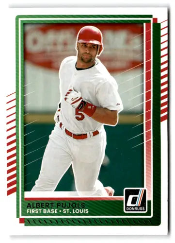 2025 Donruss Base #6 Albert Pujols NM-MT Cardinals ID:78504 - Baseball Card Single