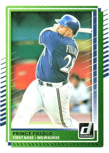 2025 Donruss Base #62 Prince Fielder NM-MT Brewers ID:79036 - Baseball Card Single