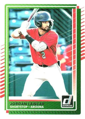 2025 Donruss Base #70 Jordan Lawlar NM-MT Diamondbacks ID:79040 - Baseball Card Single