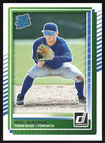 2025 Donruss Base #71 Will Wagner NM-MT Blue Jays ID:78536 - Baseball Card Single
