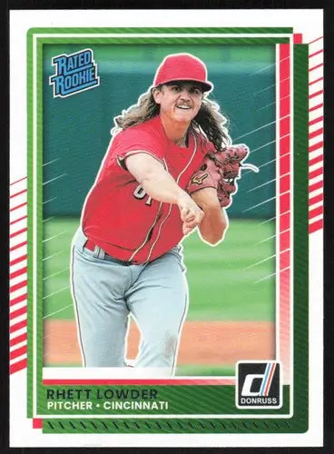 2025 Donruss Base #74 Rhett Lowder NM-MT Reds ID:78539 - Baseball Card Single