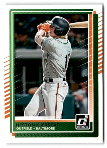 2025 Donruss Base #8 Heston Kjerstad NM-MT Orioles ID:78506 - Baseball Card Single