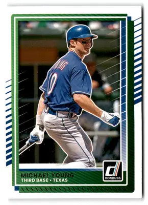 2025 Donruss Base #89 Michael Young NM-MT Rangers ID:78548 - Baseball Card Single