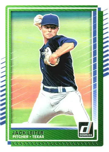 2025 Donruss Base #94 Jack Leiter NM-MT Rangers ID:80503 - Baseball Card Single