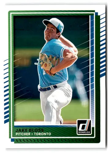2025 Donruss Base #96 Jake Bloss NM-MT Blue Jays ID:78549 - Baseball Card Single