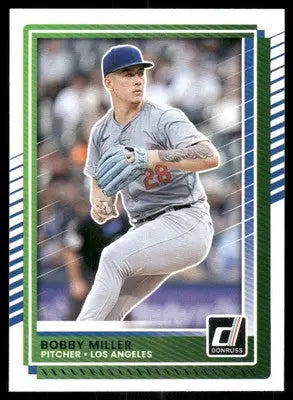 2025 Donruss Bobby Miller #91 Baseball - Baseball Card Single