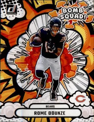 2025 Donruss Bomb Squad #BS-ROE Rome Odunze - Football Card Single