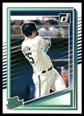 2025 Donruss Brock Wilken #115 Rated Prospect Baseball - Baseball Card Single
