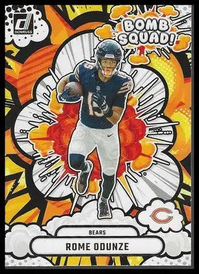 2025 Donruss #BS-ROE Rome Odunze Bomb Squad