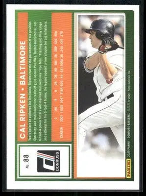 2025 Donruss Cal Ripken #88 Red Blue Baseball - Baseball Card Single