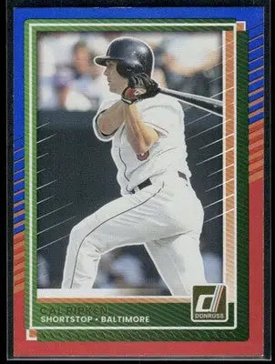 2025 Donruss Cal Ripken #88 Red Blue Baseball - Baseball Card Single