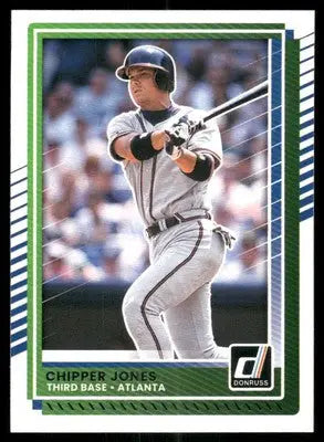 2025 Donruss Chipper Jones #92 Baseball - Baseball Card Single