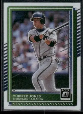 2025 Donruss Chipper Jones #92 Optic Baseball - Baseball Card Single