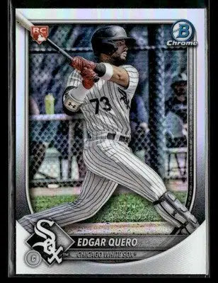 2025 Donruss Chrome #88 Edgar Quero Red RC Redemption Refractor - Baseball Card Single