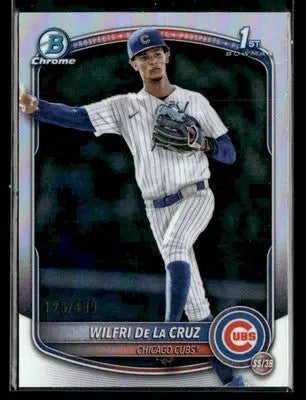 2025 Donruss Chrome #BCP-209 Wilfri De La Cruz Refractor #126/499 - Baseball Card Single