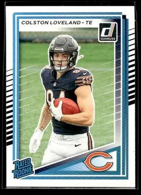 2025 Donruss Colston Loveland #310 RC Chicago Bears