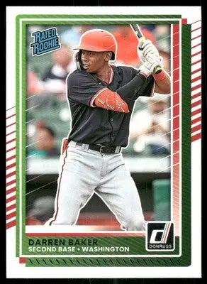 2025 Donruss Darren Baker #43 Baseball - Baseball Card Single
