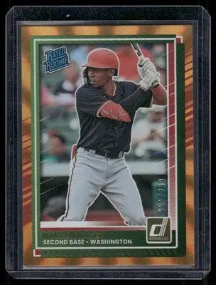 2025 Donruss Darren Baker #43 Orange 051/299 Baseball - Baseball Card Single