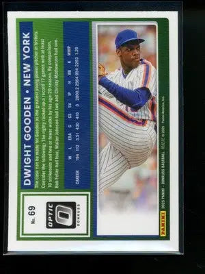 2025 Donruss Dwight Gooden #69 Holo Baseball - Baseball Card Single