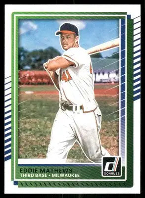 2025 Donruss Eddie Mathews #67 Baseball - Baseball Card Single