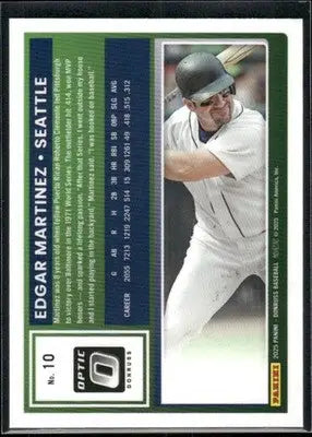 2025 Donruss Edgar Martinez #10 Optic Baseball - Baseball Card Single