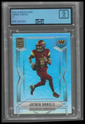 2025 Donruss Elite #1 Jayden Daniels MPE 9 - Football Card Single