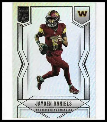 2025 Donruss Elite #1 Jayden Daniels RC Washington Commanders Rookie Card NM