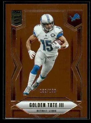 2025 Donruss Elite #17 Golden Tate III Orange #/199 - Football Card Single